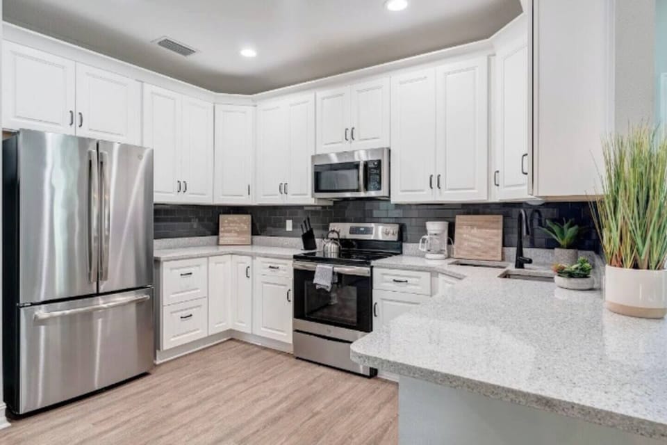 Another view of your kitchen-all the comfort and convenience of home, ready for your culinary adventures!
