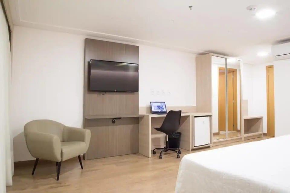 Bedroom. Interior and views may vary based on location and availability.