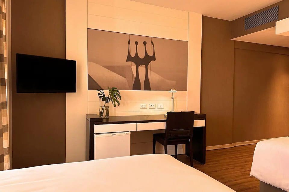 Bedroom. Interior and views may vary based on location and availability.