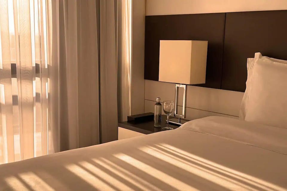 Bedroom. Interior and views may vary based on location and availability.