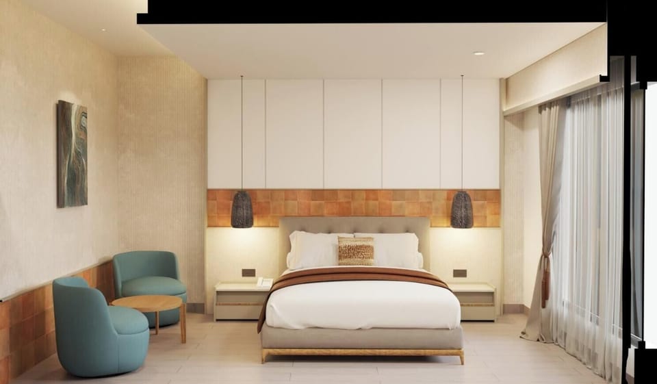 Deluxe Double Room | Blackout drapes, soundproofing, iron/ironing board (on request)