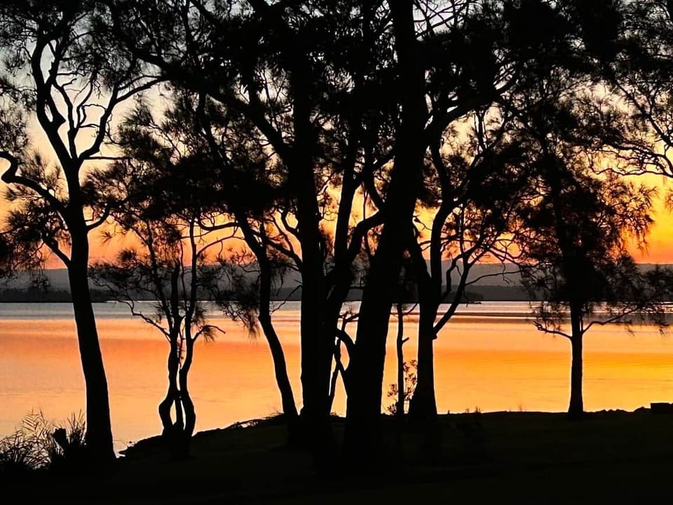 Sunset lake