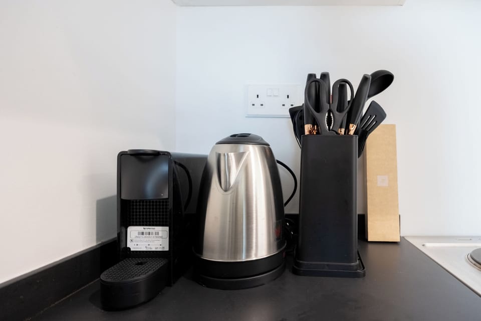 Apartment, Balcony | Coffee and/or coffee maker