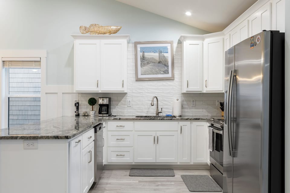Well-equipped kitchen