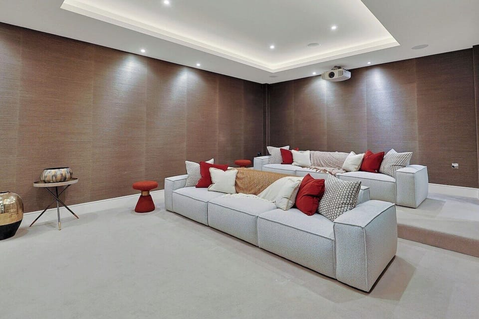 Incredible private cinema room for the ultimate VIP experience
