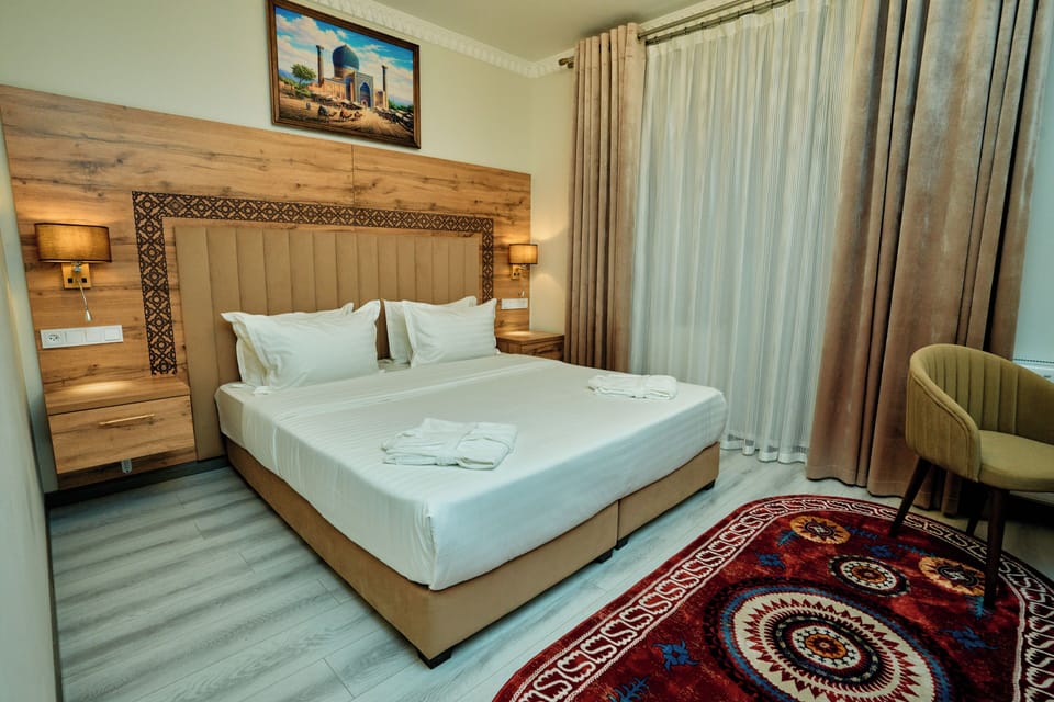 Comfort Double Room, Balcony | In-room safe, desk, laptop workspace, soundproofing