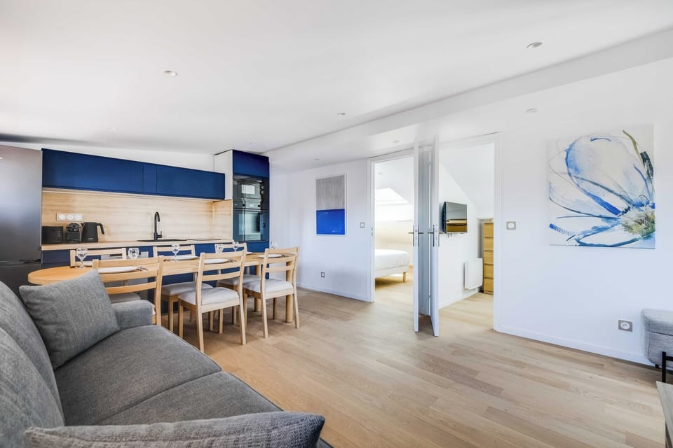 Spacious Apartment 2ch/6p - Boulogne-billancourt Apartment in Paris