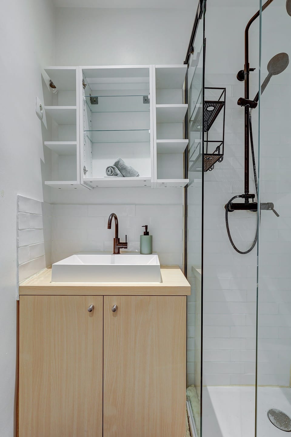 The bathroom