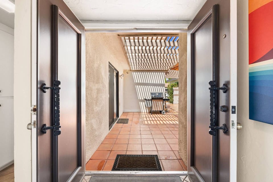 Double Door Entrance