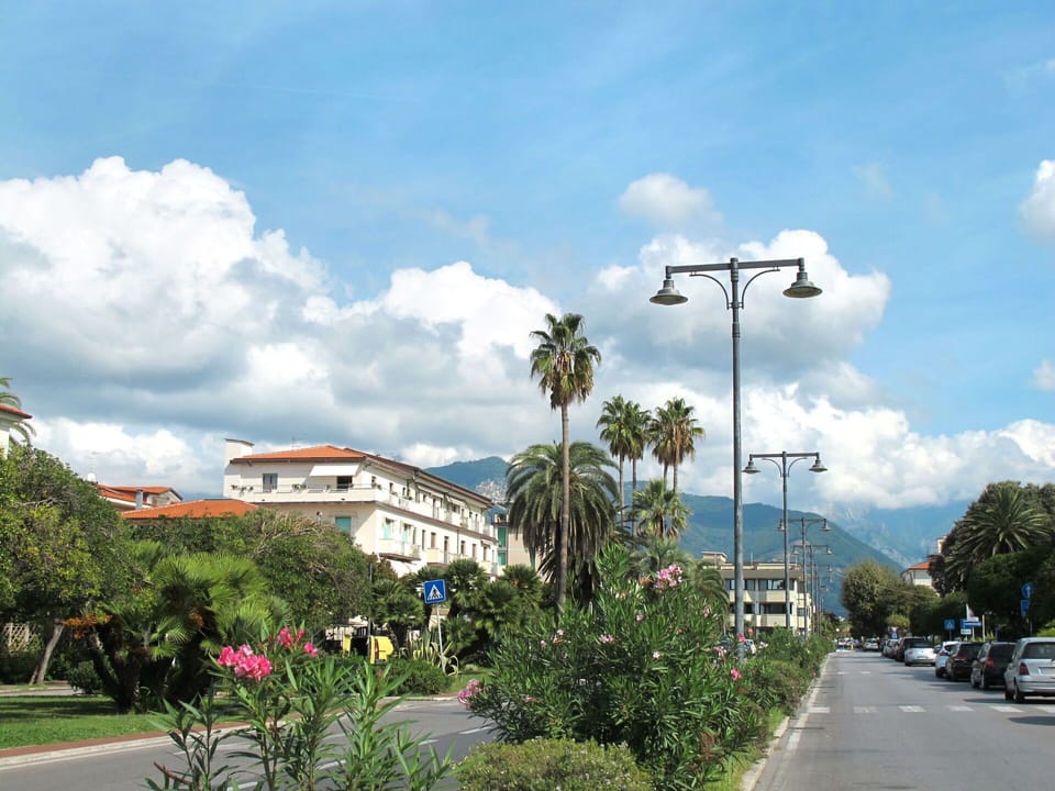 Sky, Tree, Cloud, Thoroughfare, Street Light, Cumulus
