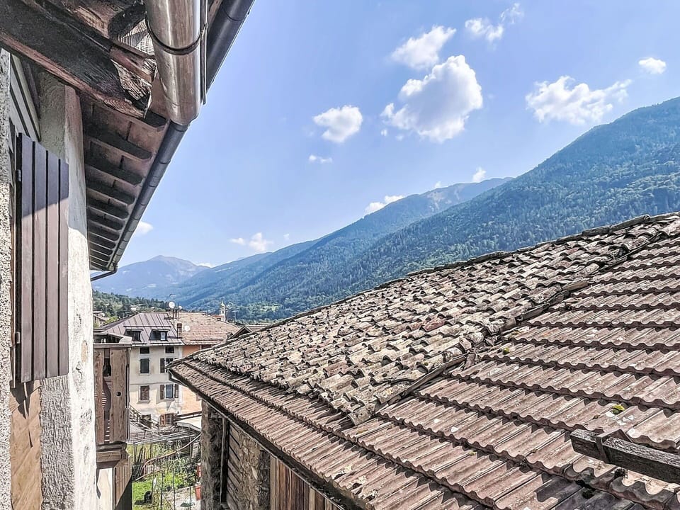 Mountainous Landforms, Mountain, Hill, Roof, Architecture, House, Mountain Range, Home, Human Settlement, Village