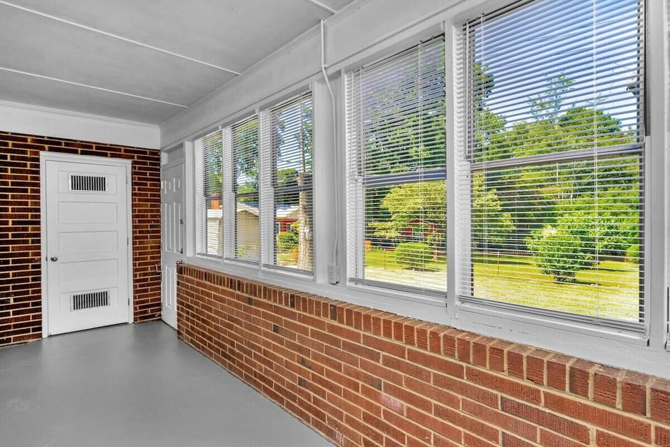A little porch getaway just in case.