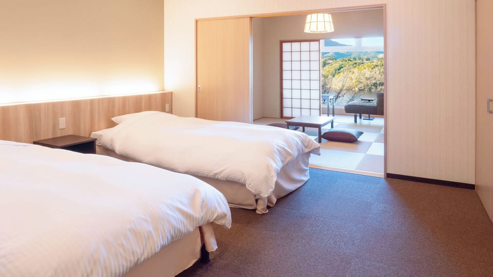 Superior Japanese Western Style Room with Bath, Non-Smoking | In-room safe, desk, WiFi (free)