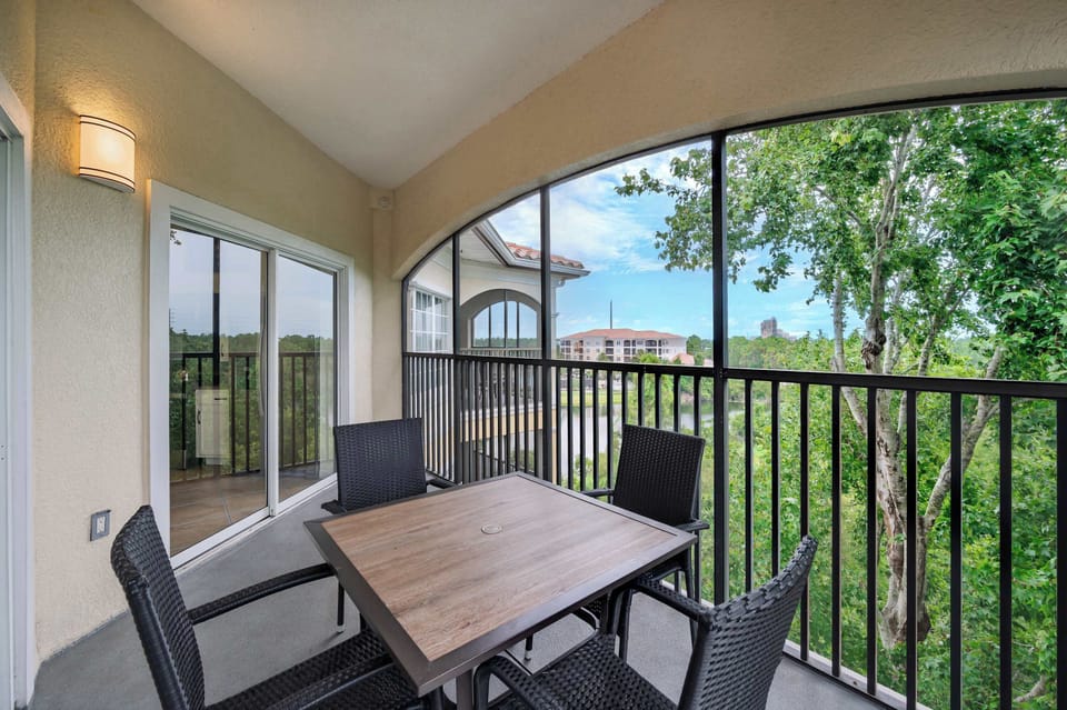 Sip your morning coffee with a beautiful view.