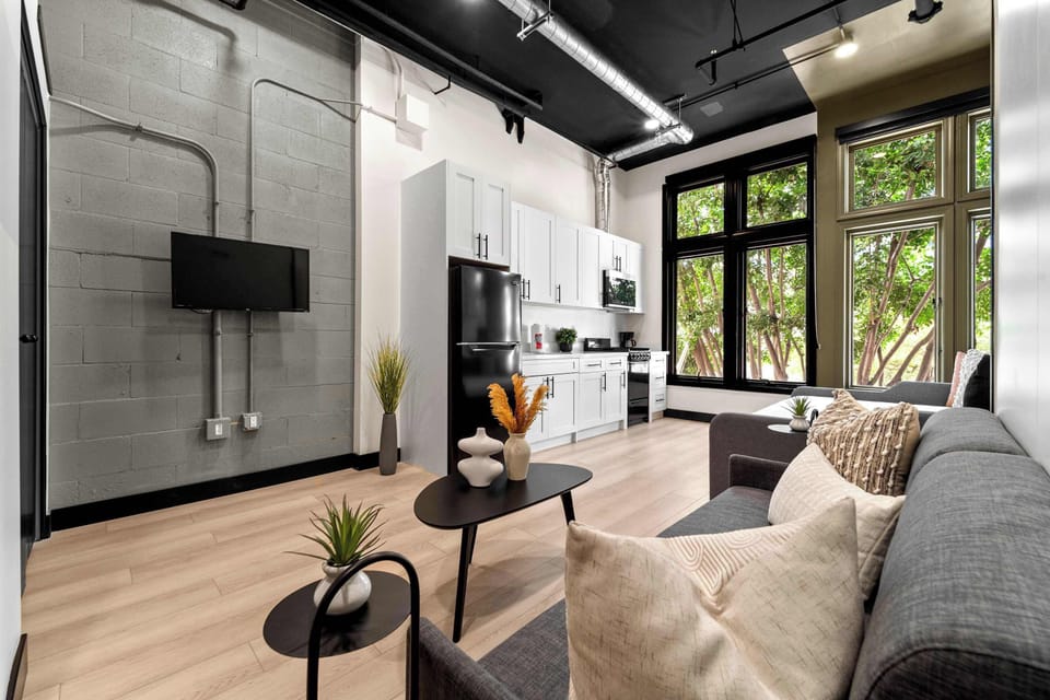 🛋️ A living space made for unwinding, whether you're catching up or catching your breath.