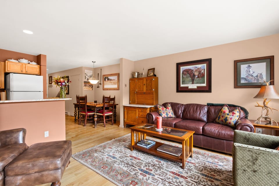 Comfortable living room space.