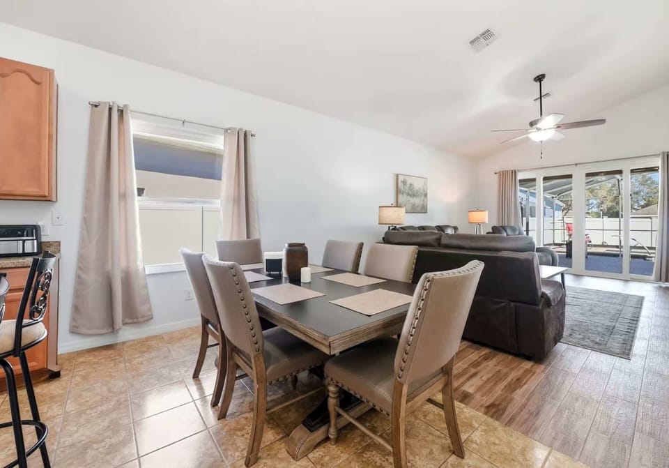 Gather around the dining table for memorable meals and conversations