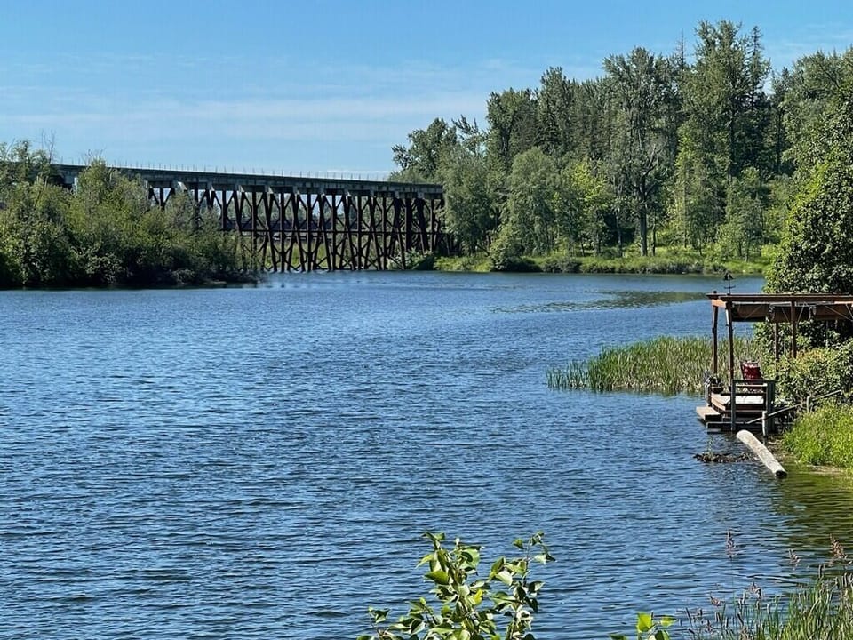 summerBeautiful Sandcreek, outdoor, body of water, undetermined, dock, daytime