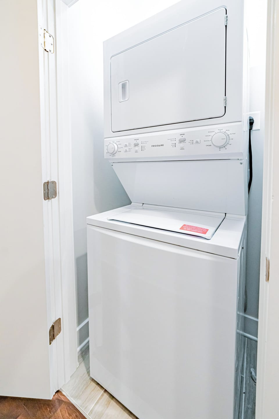 Washer and dryer