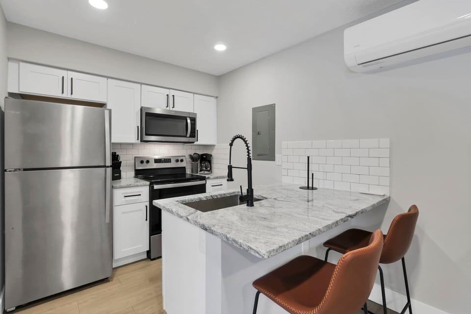Sleek, modern, and fully stocked — cook like you never left home