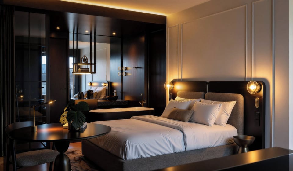 Grand Quadruple Room | In-room safe, desk, blackout drapes, iron/ironing board