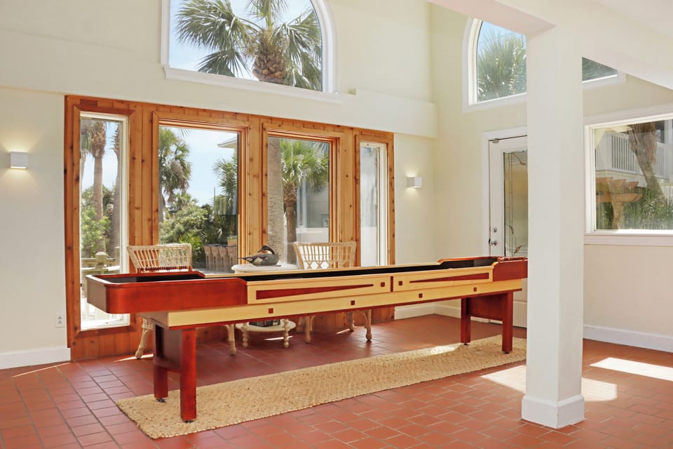 Shuffleboard on Ground Floor