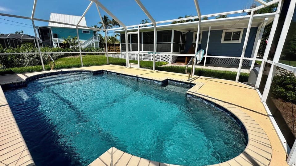 Rest Ashore has an outdoor heated pool