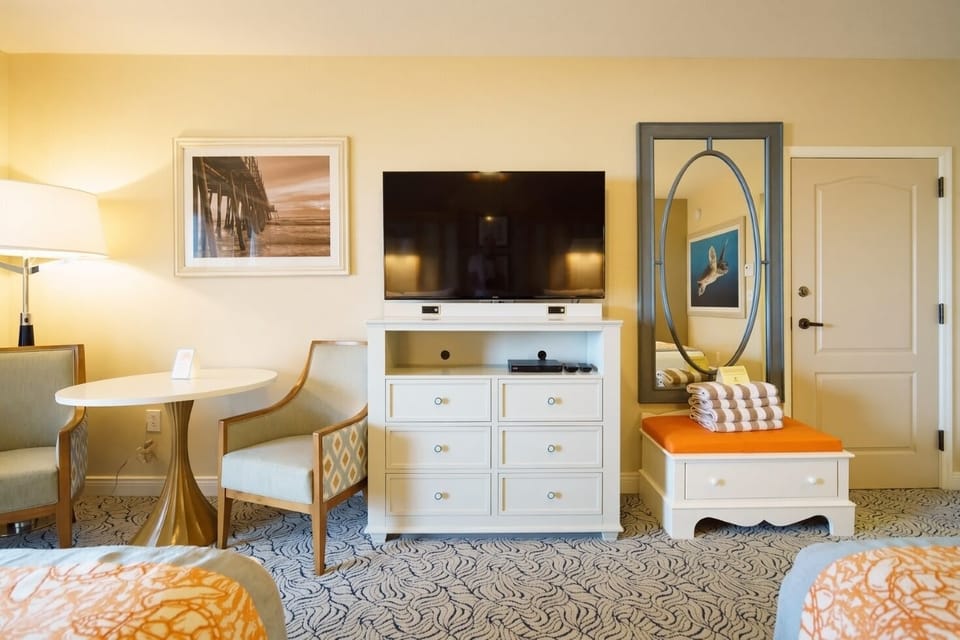 Living Area • TV Console, Seating & Dresser