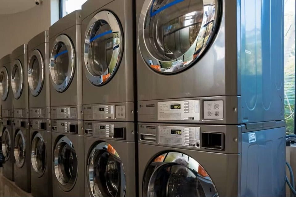 Travel light and stay fresh. Our state-of-the-art laundry facility features high-capacity, modern washers and dryers for your total convenience.