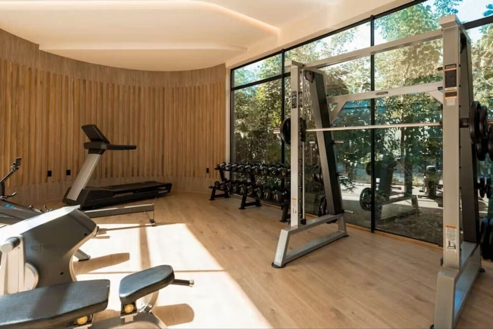 Elevate your workout in our world-class fitness center. Equipped with premium machinery and plenty of natural light, staying active has never looked this good.