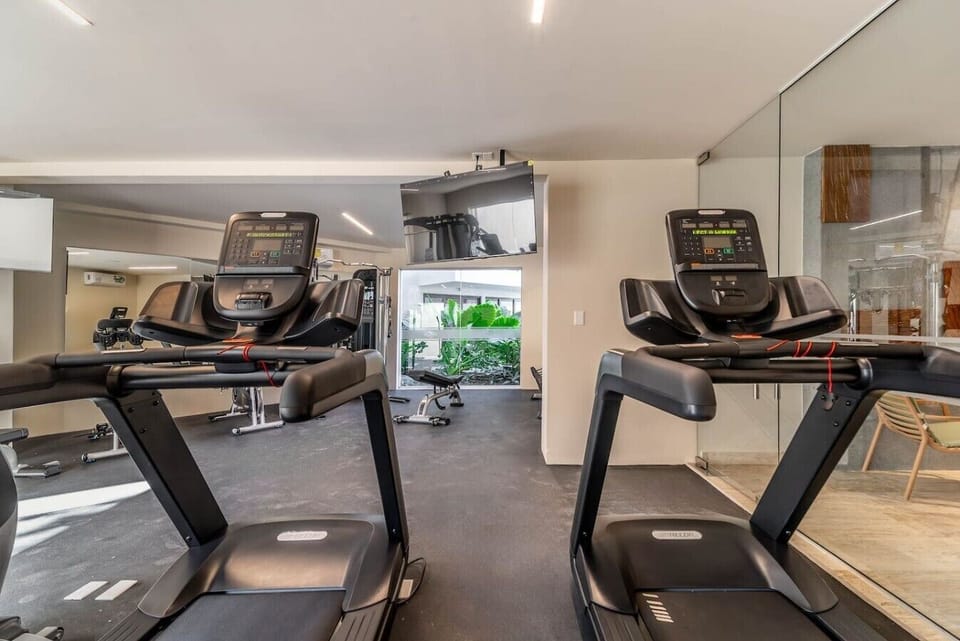 Modern fitness center with everything you need for a complete workout.