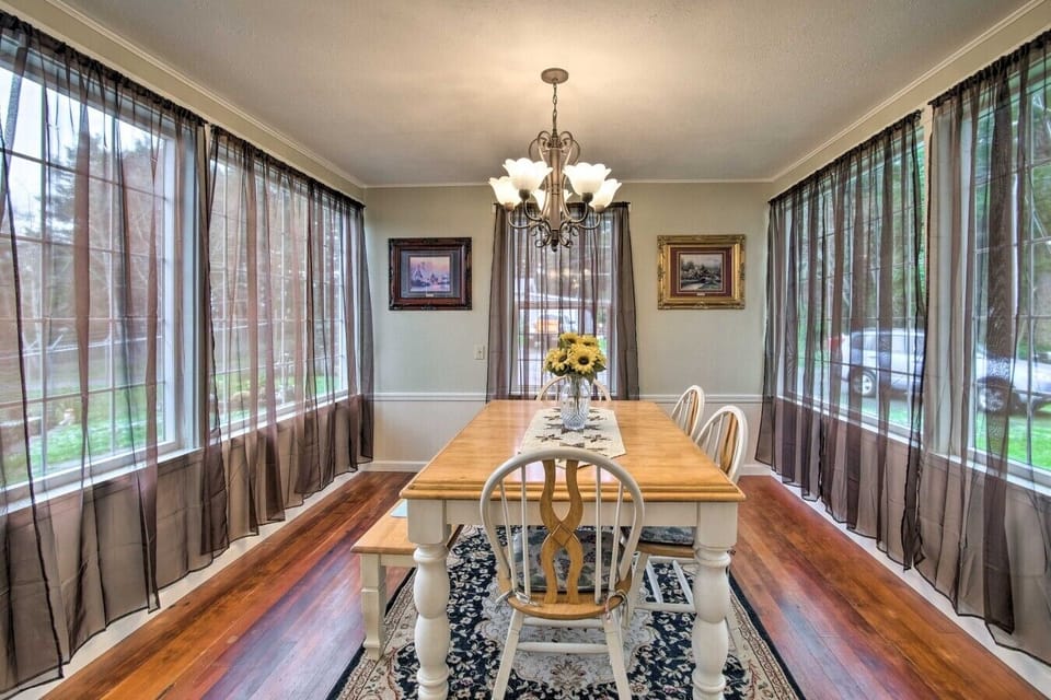Dining Area | Wooden Table | Natural Light