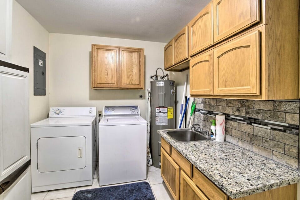 Laundry Room | Washer & Dryer | Utility Sink