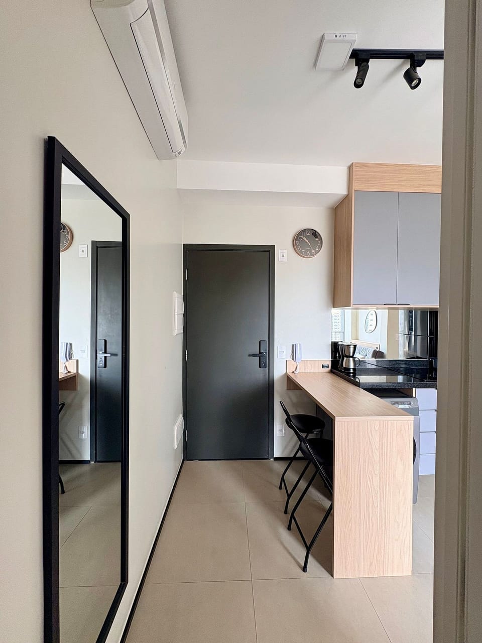 Apartment | Private kitchen | Fridge, microwave, stovetop, cookware/dishes/utensils