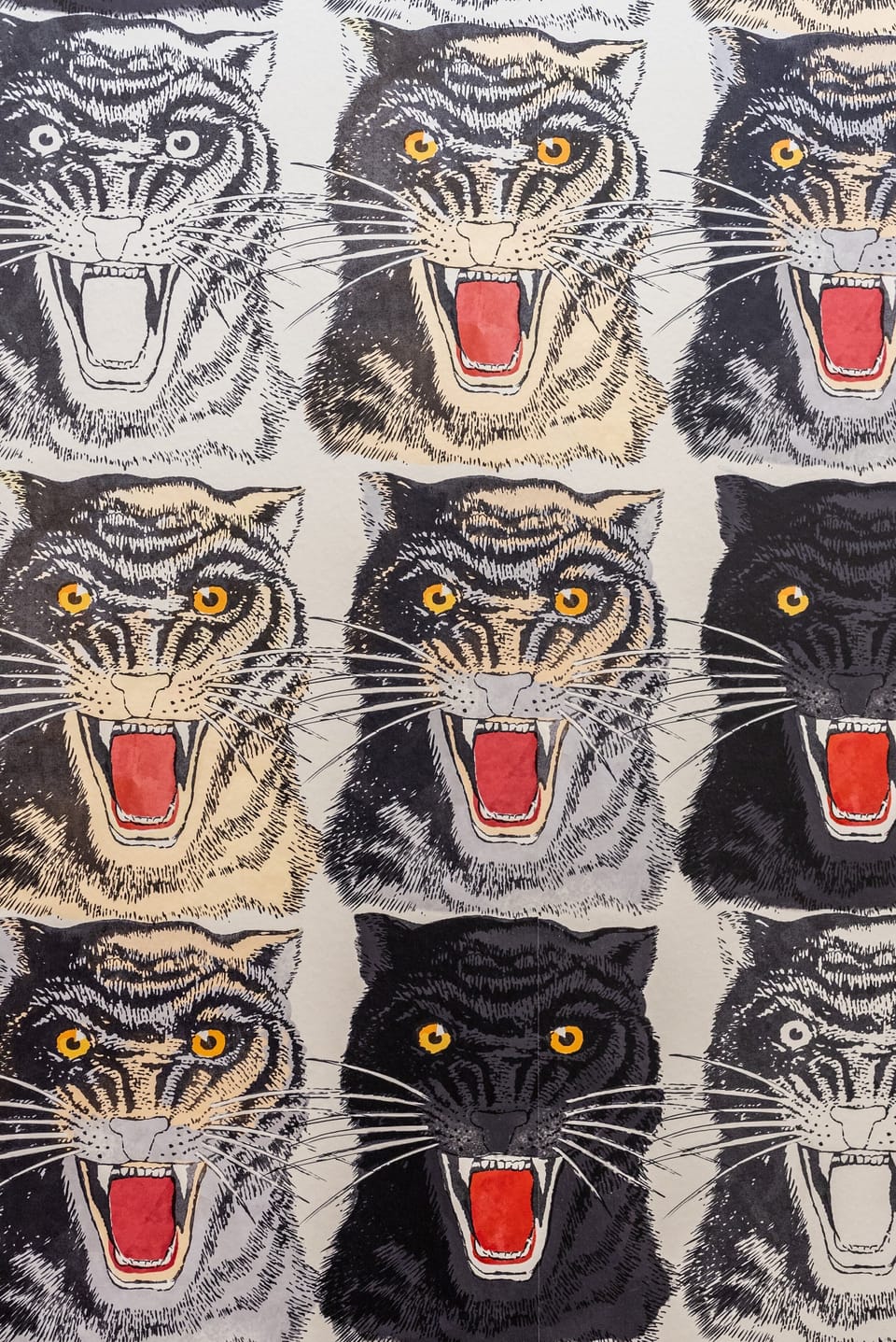 Bold tiger print...full roar.