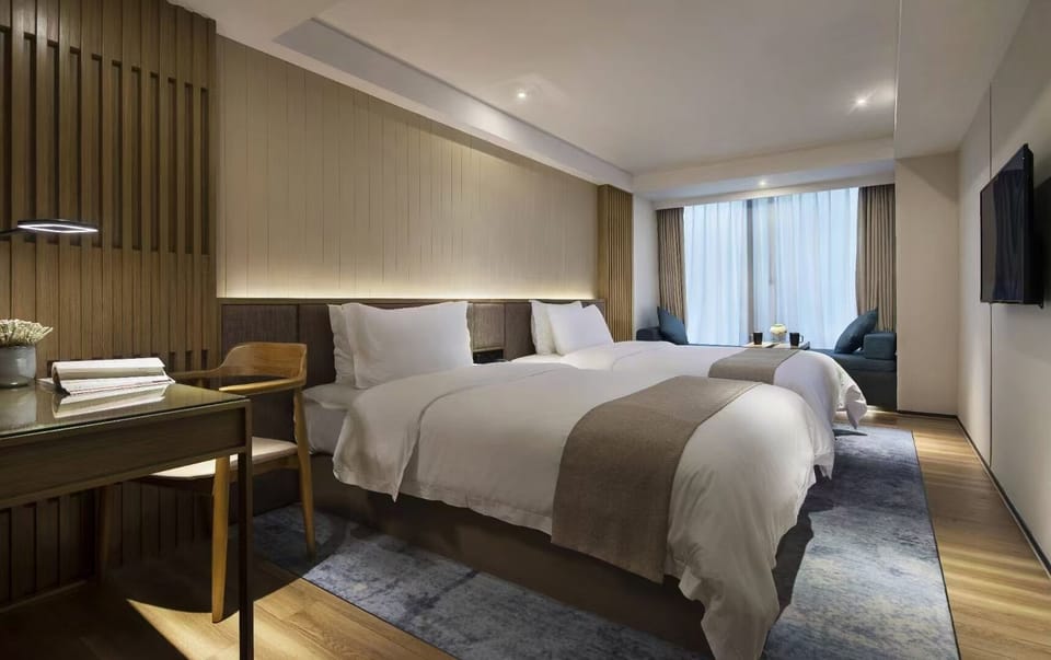 Superior Twin Room | Blackout drapes, iron/ironing board (on request), WiFi (free)