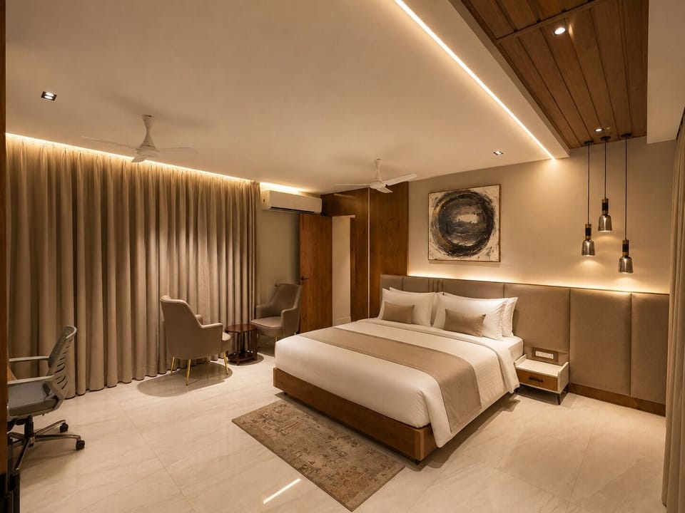 Premium Room, Pool View | Desk, laptop workspace, WiFi (free)