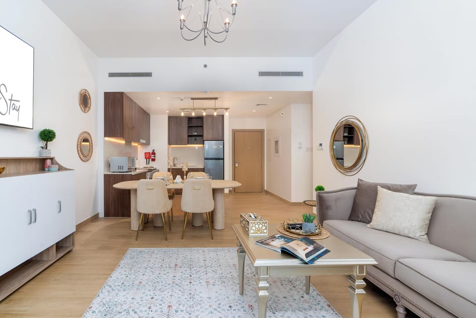 Superior Apartment, Balcony, Partial Sea View | Living area | 55-inch flat-screen TV with digital channels