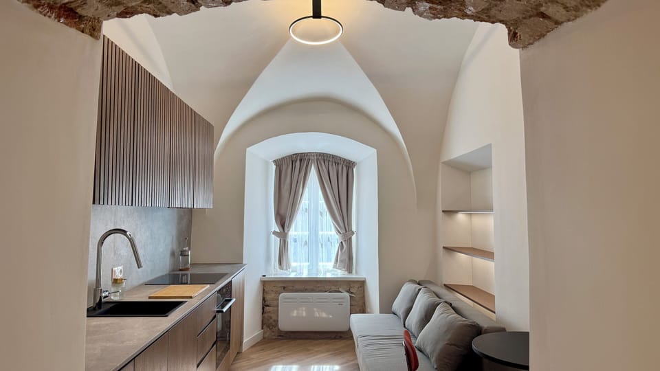 Apartment, Patio | Living area