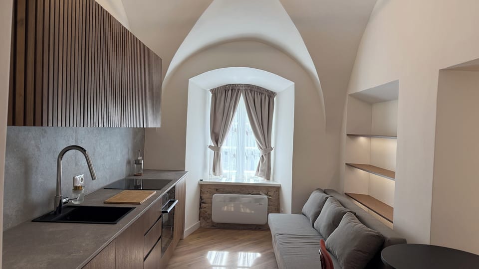 Apartment, Patio | Living area