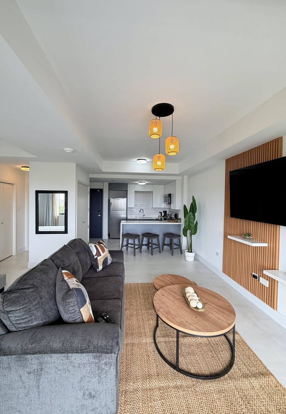 Apartment, Balcony, Ocean View | Living area
