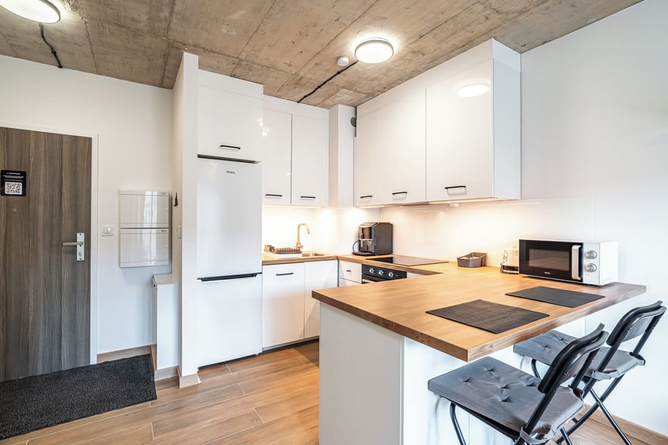 Apartment, Balcony | Private kitchenette