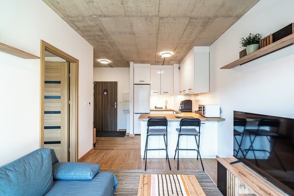 Apartment, Balcony | Living room