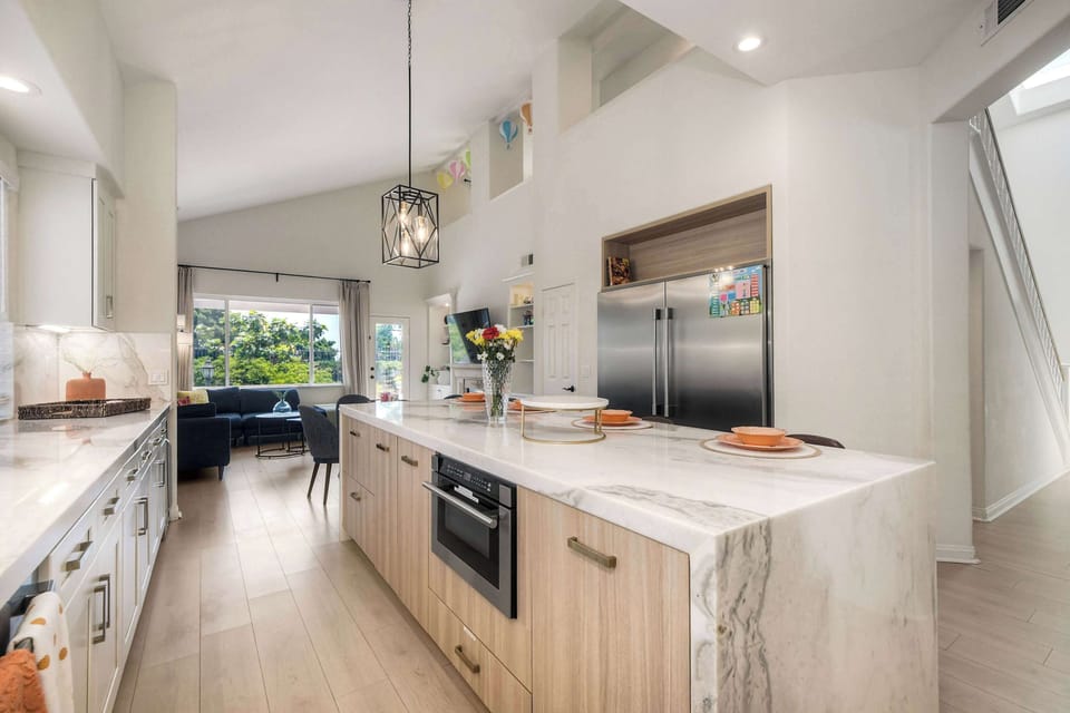 A fully equipped kitchen ready for home-cooked meals and memorable moments