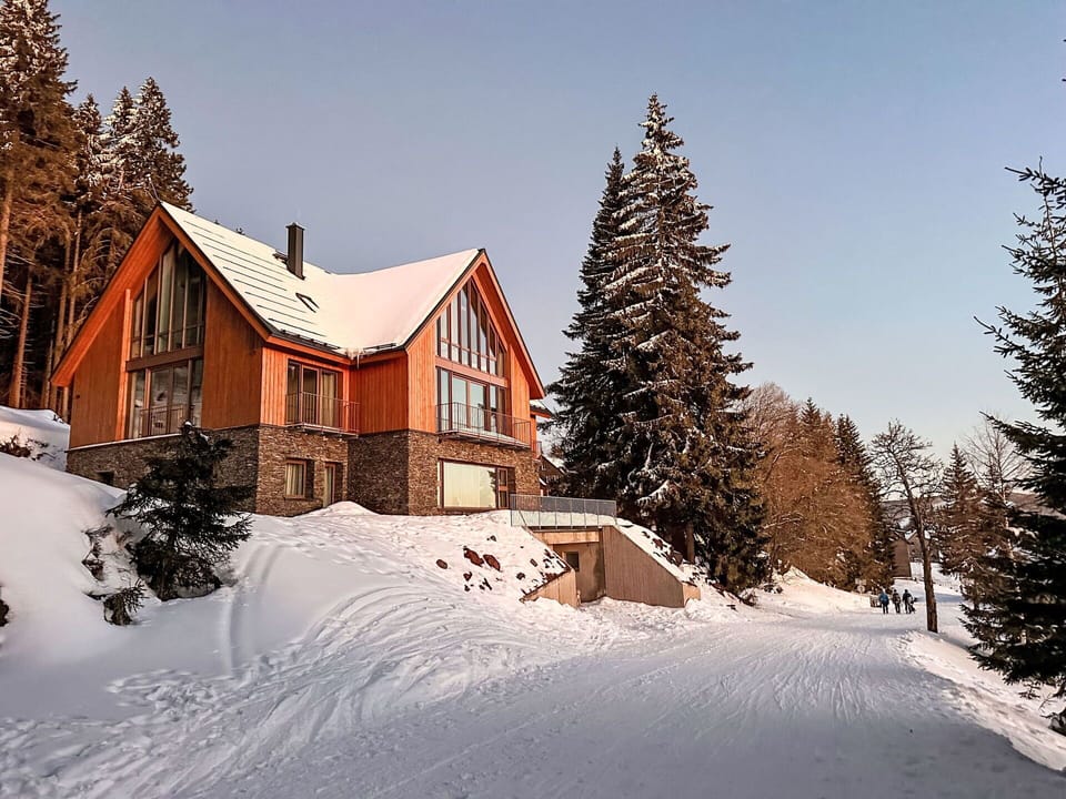 Building, House, Home, Snow, Winter, Roof, Architecture, Cottage, Freezing, Larch