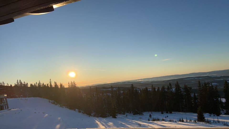 Scenic views of the surrounding landscape