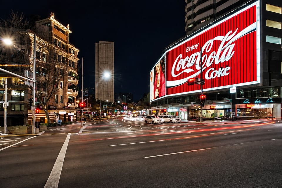 Discover the vibrant energy of Kings Cross, where the iconic Coca-Cola billboard, late-night bars, live entertainment and diverse dining options are all just a short stroll from your stay.