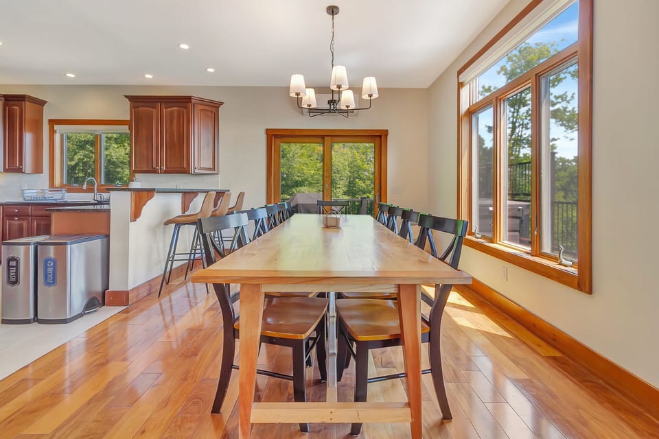 The main dining area