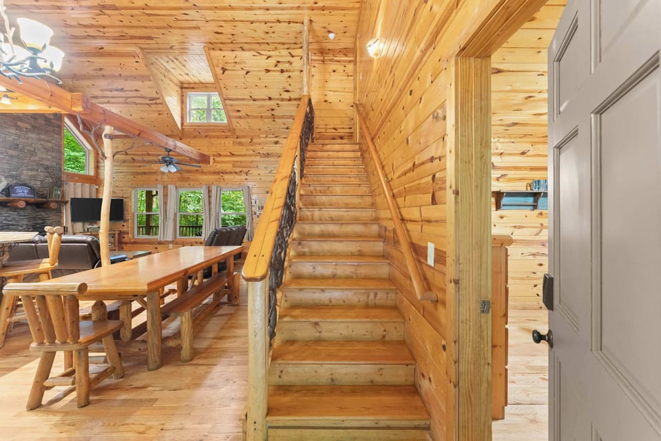 Upstairs entrance