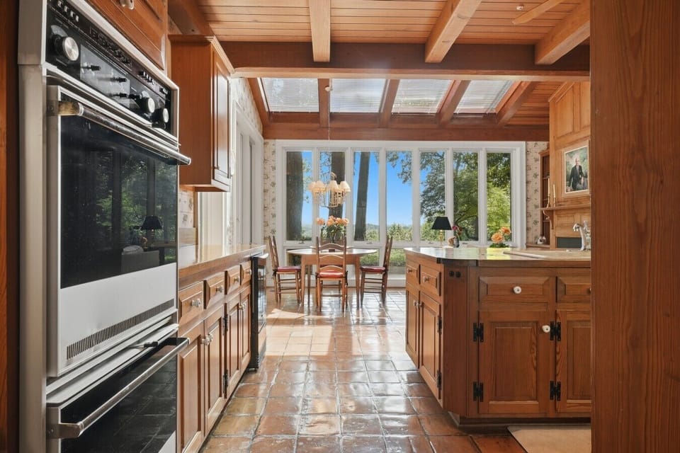 Kitchen | Double Oven | Dining Area With Natural Light